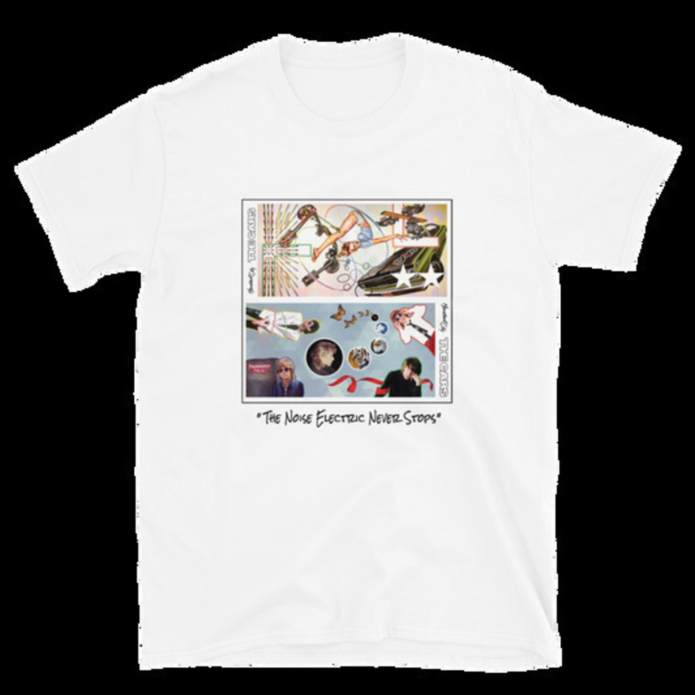 The Cars Unisex The Cars White Unisex Shirt